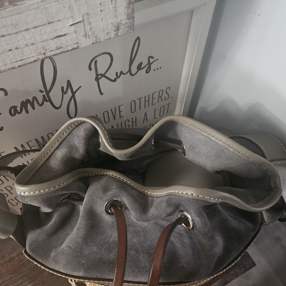 Dooney & Bourke Beacon Drawstring Bucket Bag - Picture 10 of 10